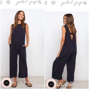 Petal & Pup Yardlee Jumpsuit Navy